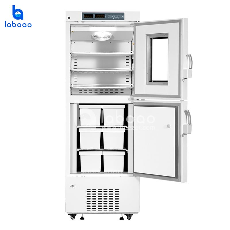 368L -40℃ Dual Control Dual Display Medical Freezer