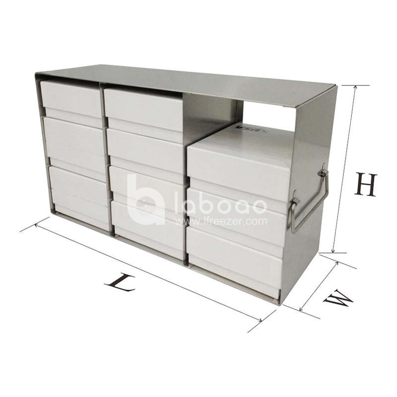 Upright Freezer Racks For 2''/3''/3.75'' Standard Boxes Storage